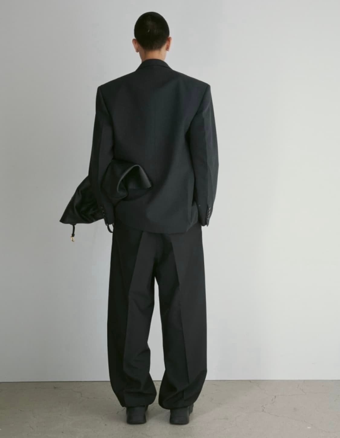 렉토 베르디 오버사이즈 더블 블레이저 자켓 상품이미지2