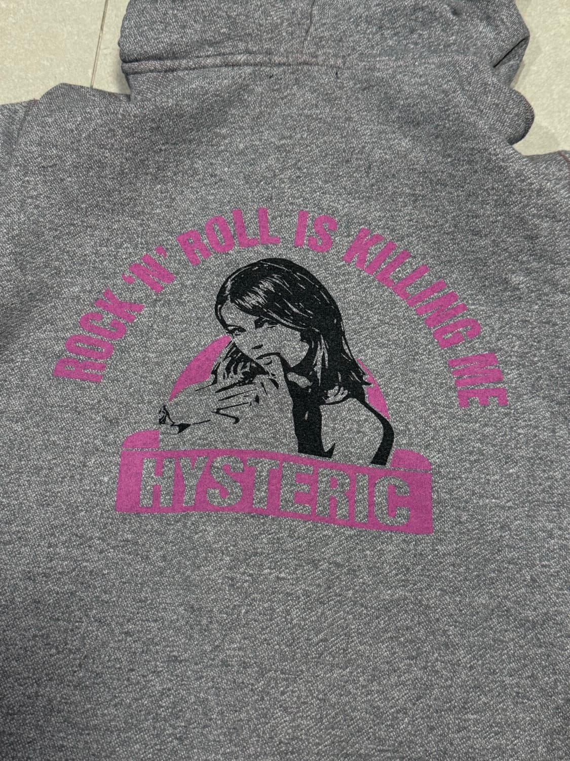 히스테릭 글래머 아카이브 히스걸 후리스 이너 후드 집업 자켓 상품이미지3