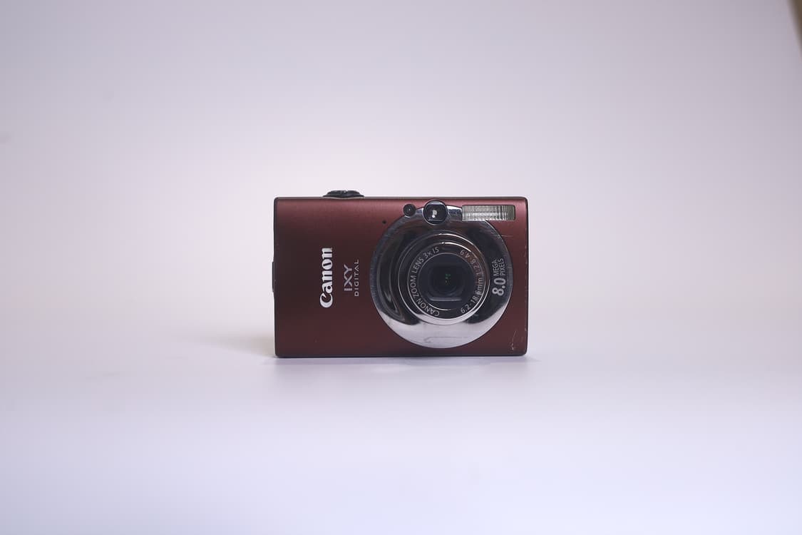 캐논 익시 디지털 20(익서스 80 일본 모델) 버건디 (황변 액정)  상품이미지1