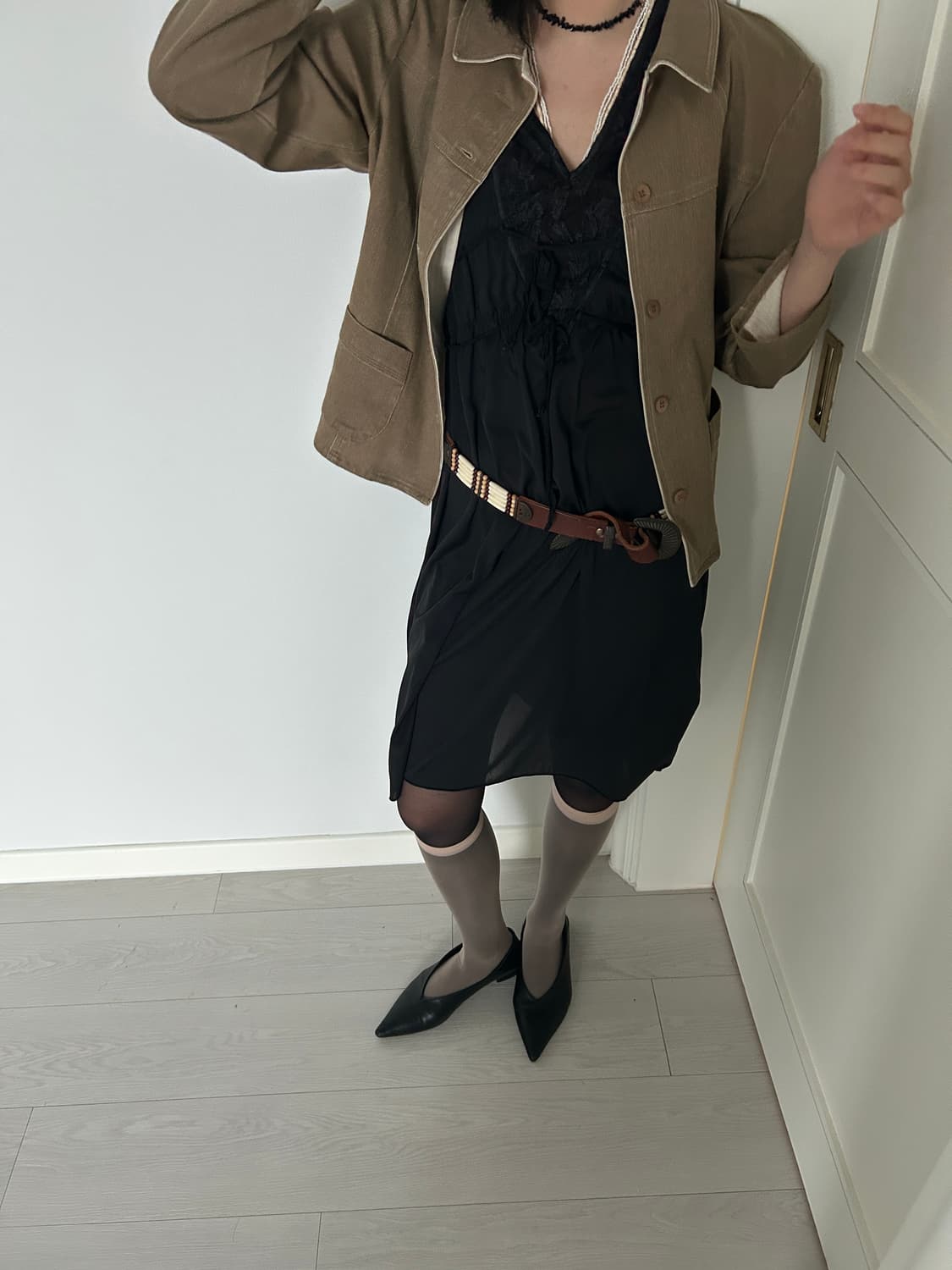 Dahlia Chiffon Sleeveless Dress /빈티지 원피스 상품이미지4