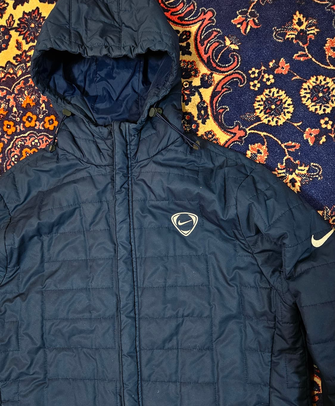 나이키(Nike) 00's  Nike Fit 퀄팅 후드 자켓 L size 상품이미지2