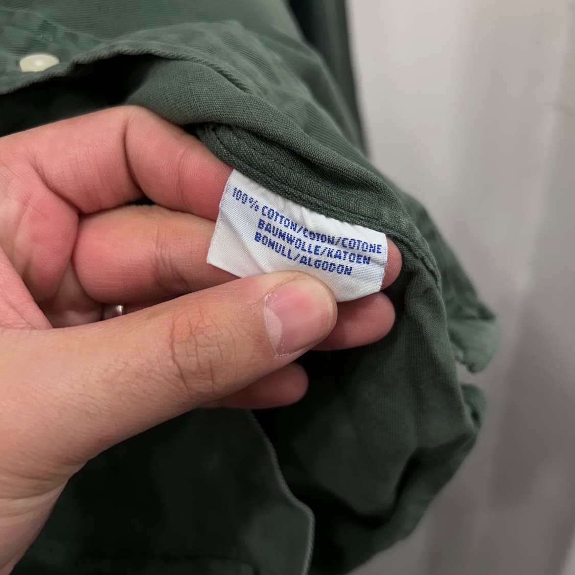 폴로 랄프로렌 BLAIRE 스몰포니 헤비코튼 셔츠 상품이미지4