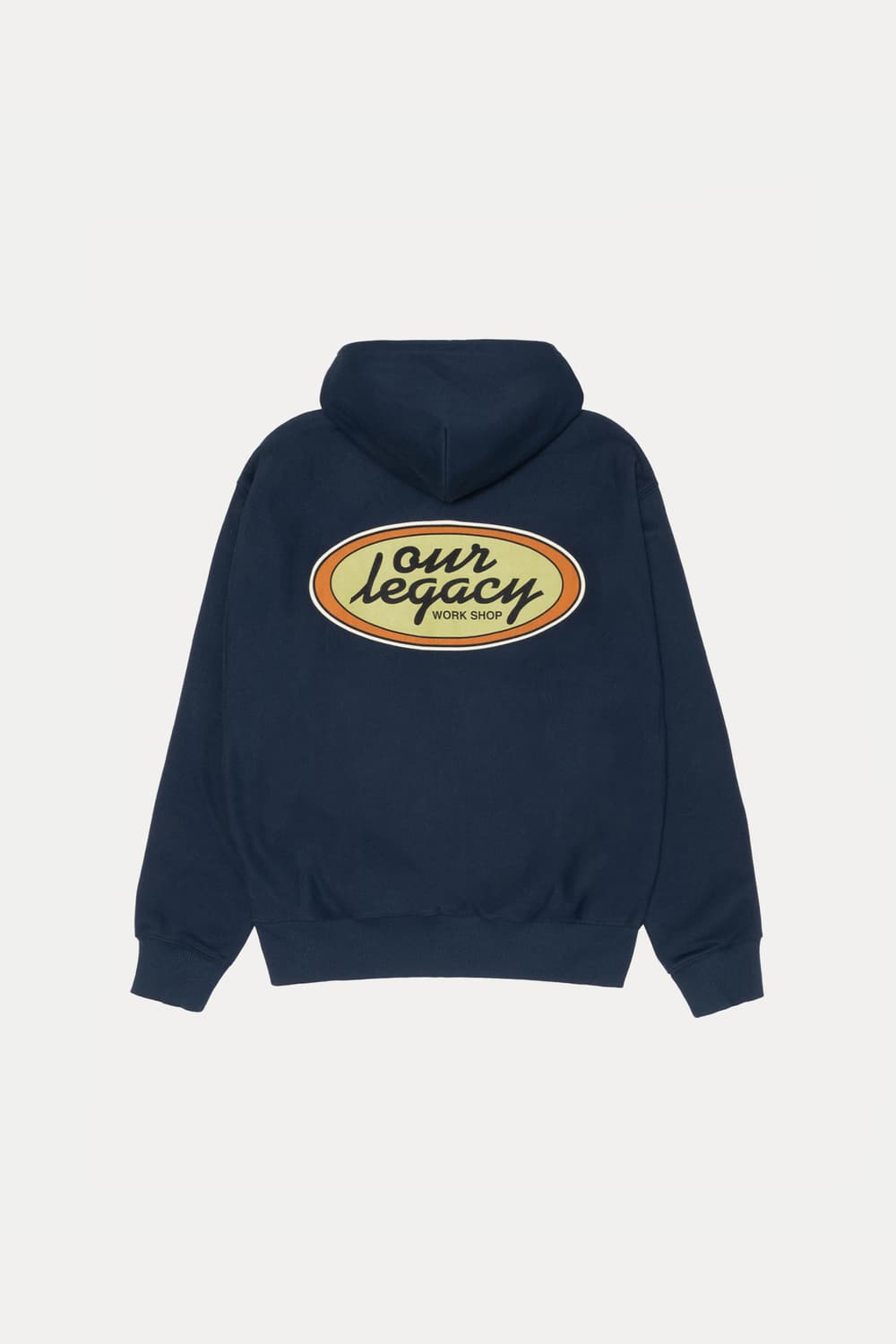 새제품 Our Legacy Oval Zip Hoodie Navy XXL 상품이미지3