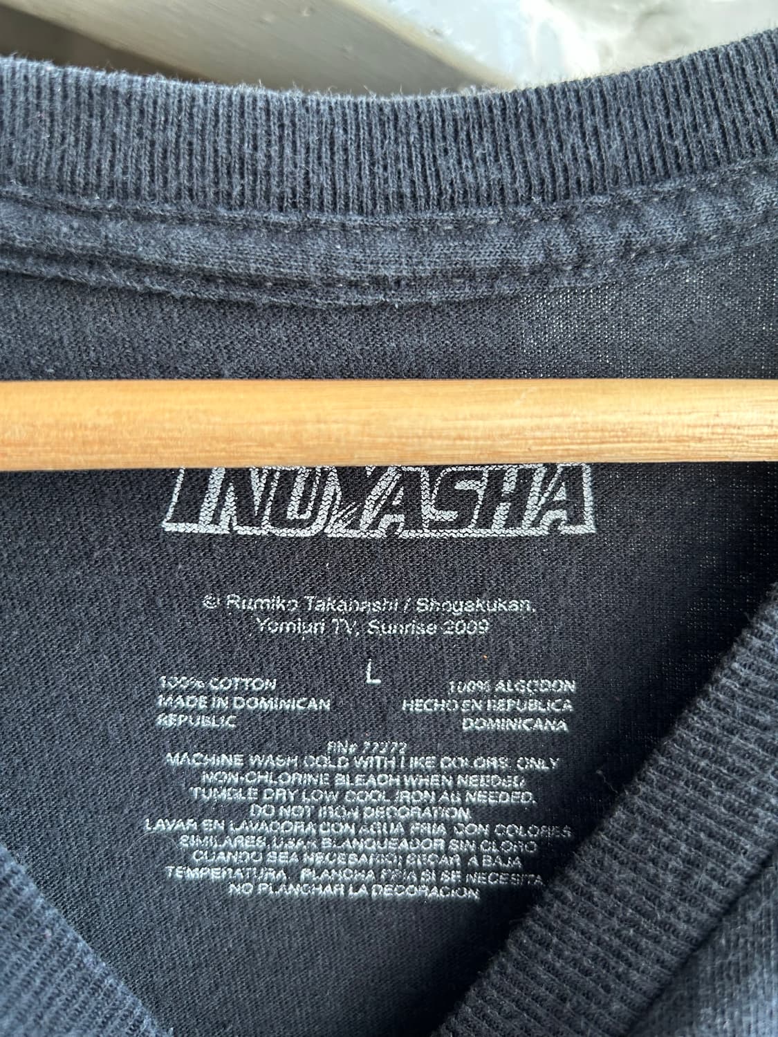 00‘s 이누야샤 오피셜 티셔츠 상품이미지4