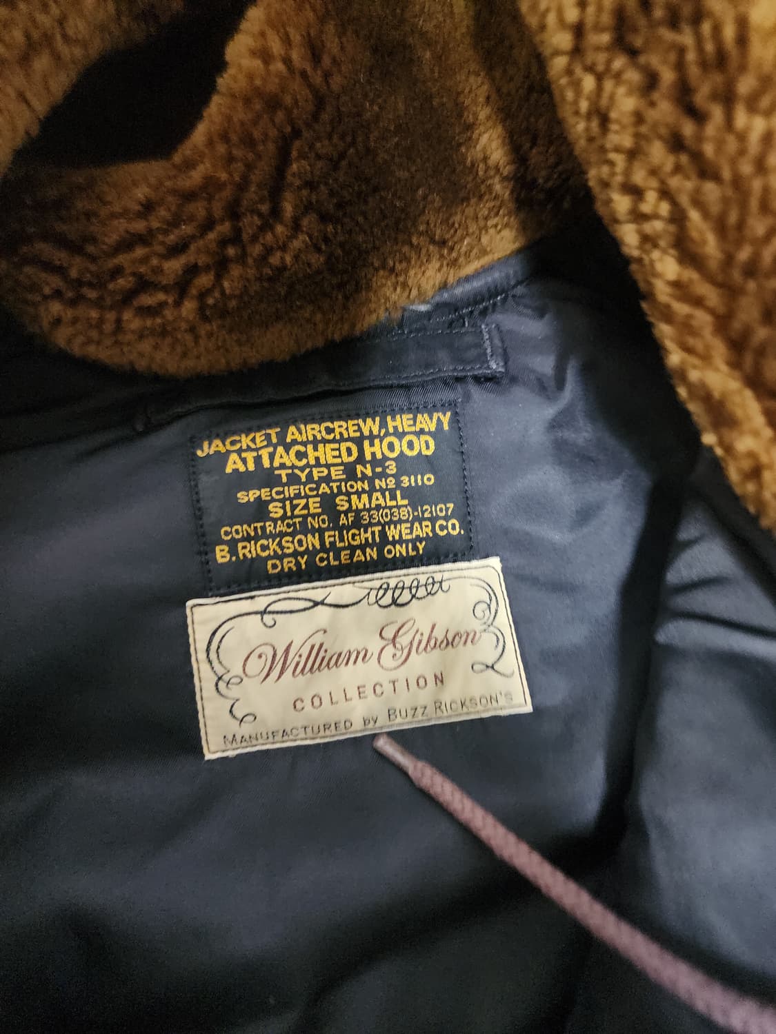 버즈릭슨 윌리엄 깁슨  N-3 파카 상품이미지3