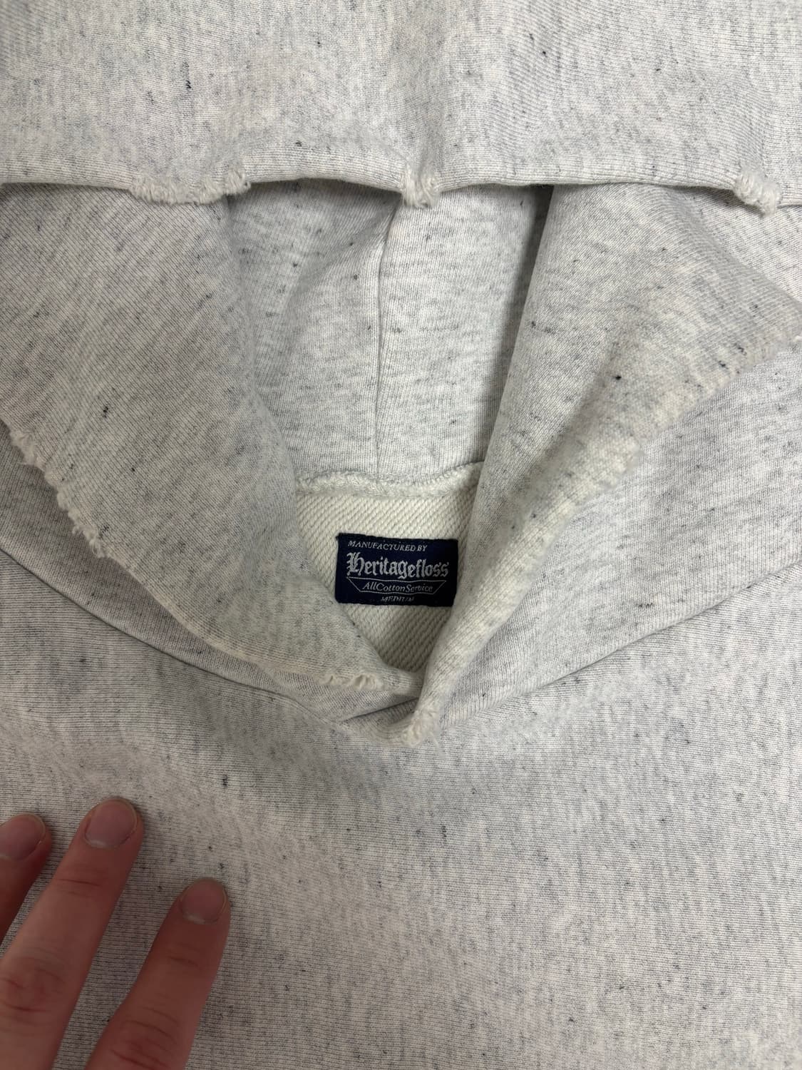 헤리티지플로스 321 후드 m사이즈 상품이미지3