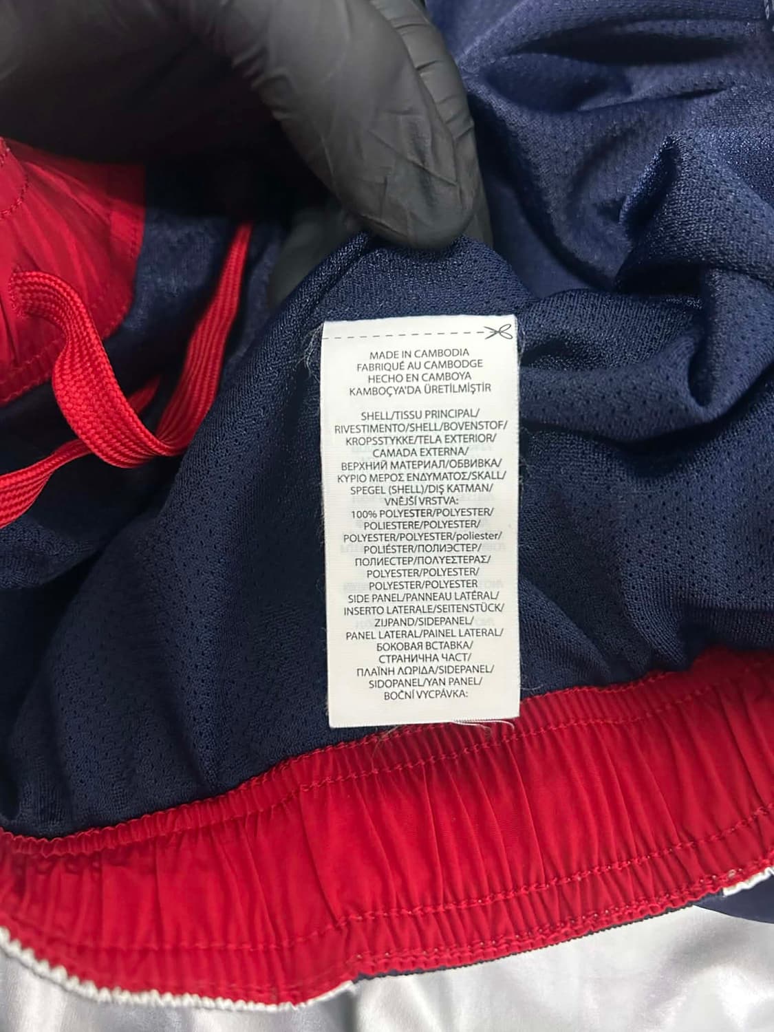 [S] 폴로 스포츠 90s 드로우백 한정판 테이프 팬츠 레터링 풀업 상품이미지5