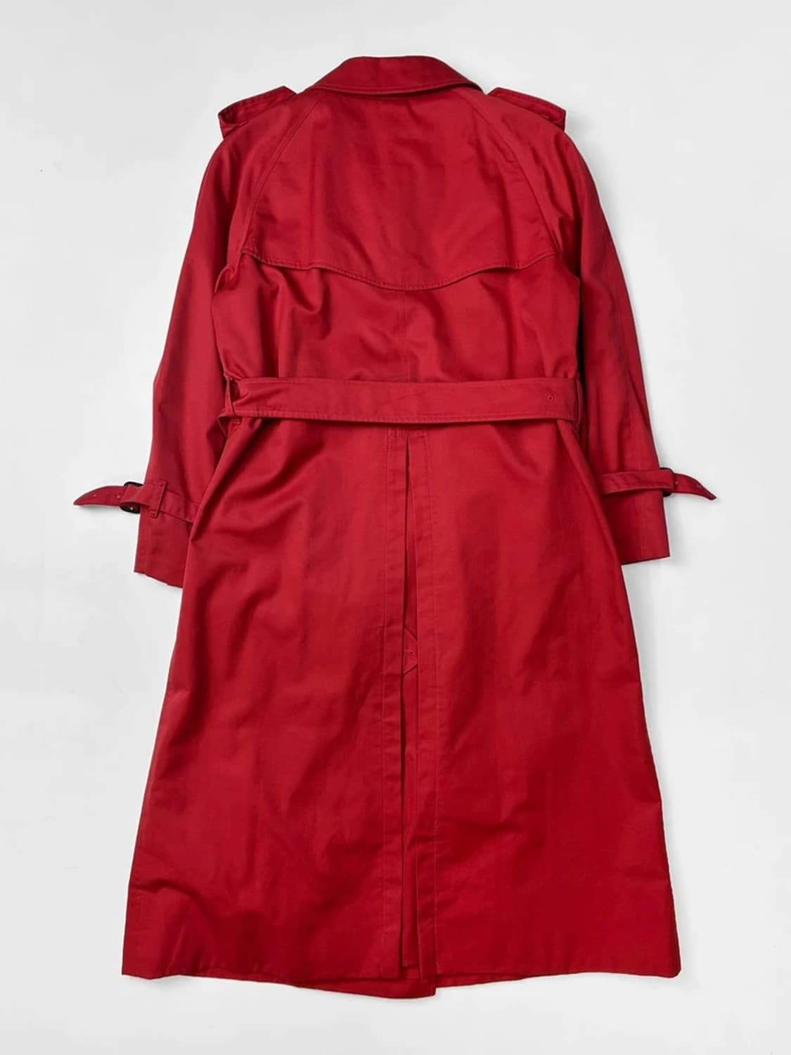 버버리 90s 개버딘 오리지널 2중 롱 트렌치 코트 PN5420 상품이미지6