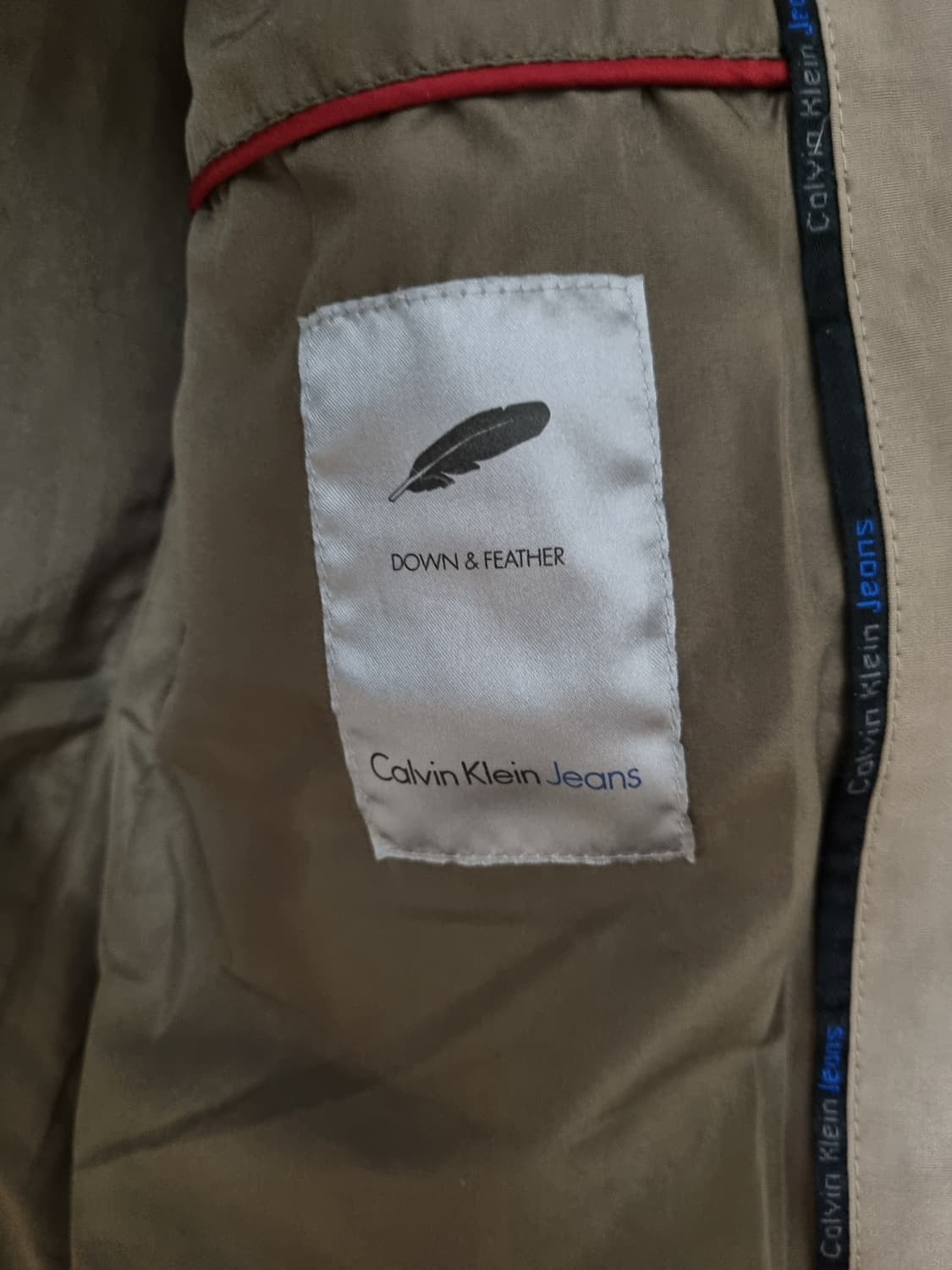 캘빈클라인진 패딩 M 상품이미지4