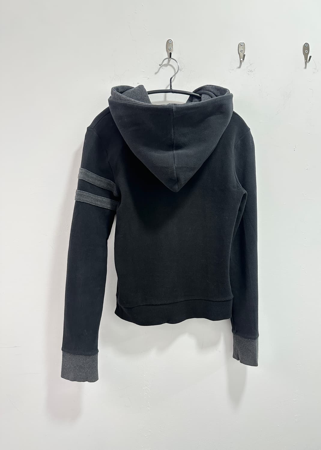 Vintage side stripe slim double hoodie 상품이미지8