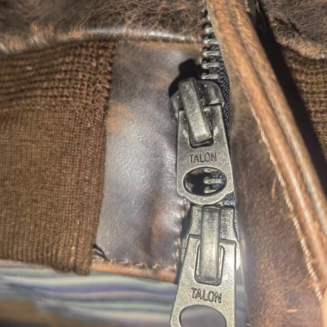 빈티지 A-2 헤비 카우하이드 레더 자켓 상품이미지4