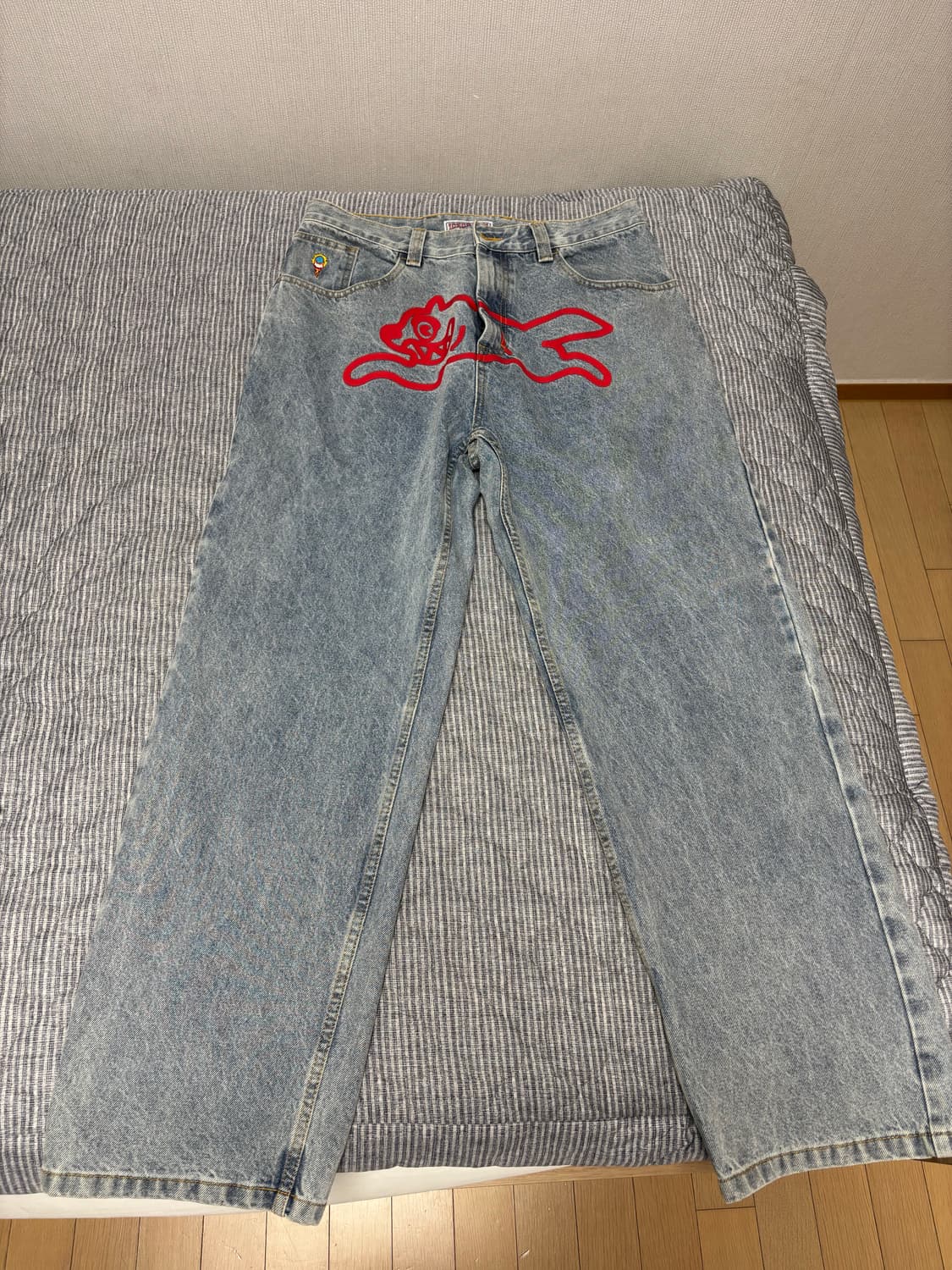 BBC 아이스크림 러닝독 개바지 데님 팬츠 32/32사이즈 상품이미지2