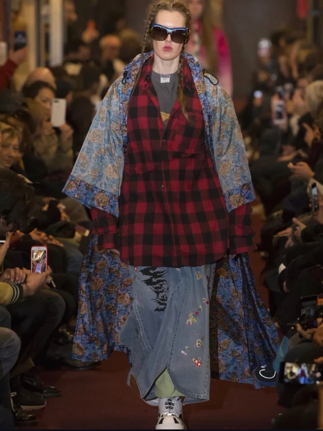 2018 베트멍 버팔로 체크 패딩 셔츠자켓 상품이미지2