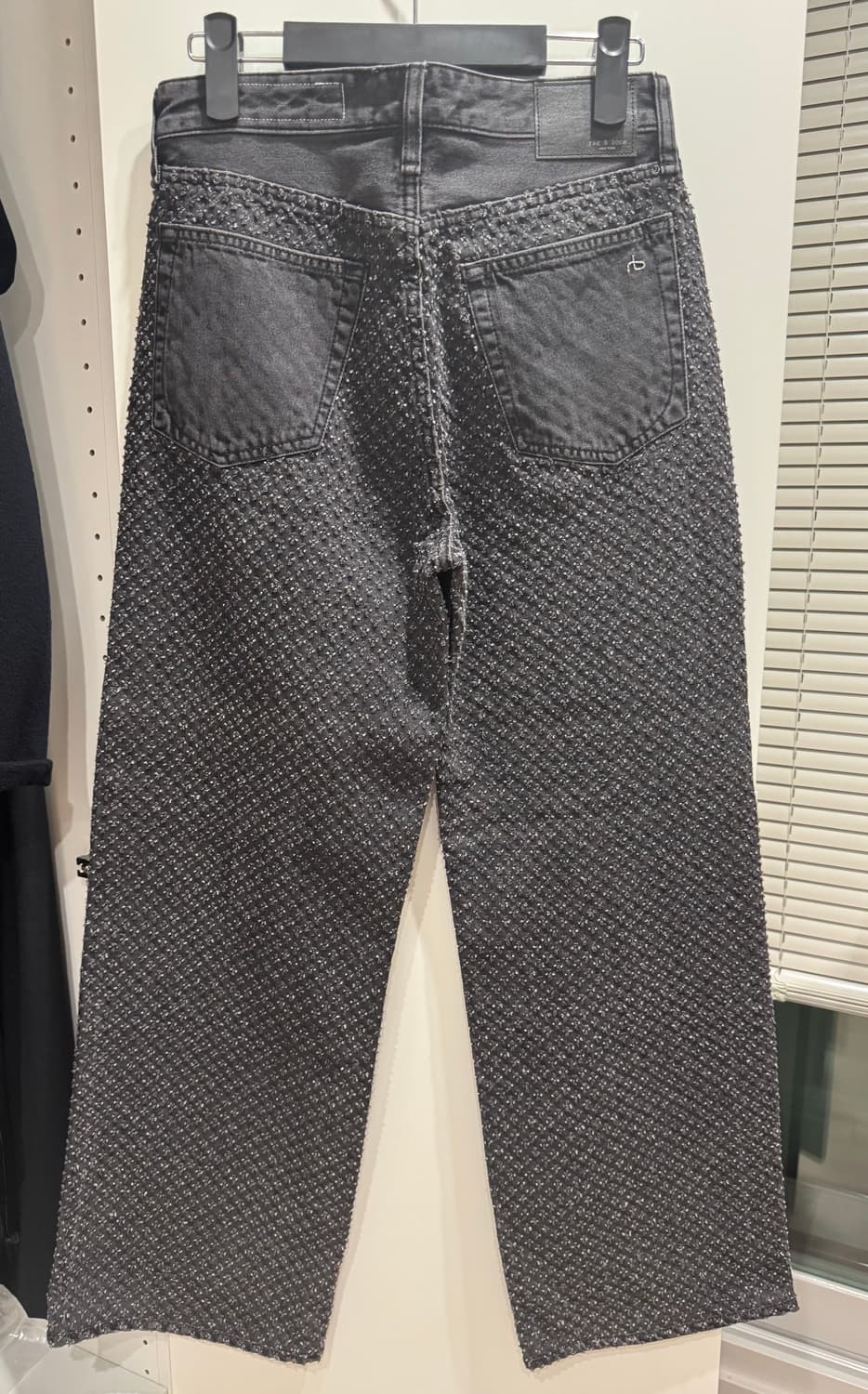 랙앤본 로건 미드라이즈 와이드 진 상품이미지2