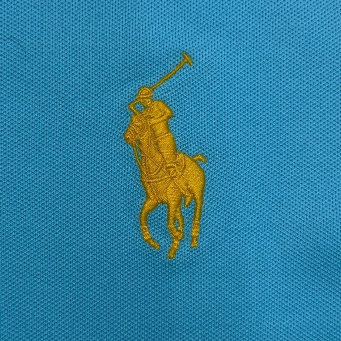 폴로 랄프로렌 빅포니 슬림핏 PK 카라 티셔츠 블루 S 상품이미지2