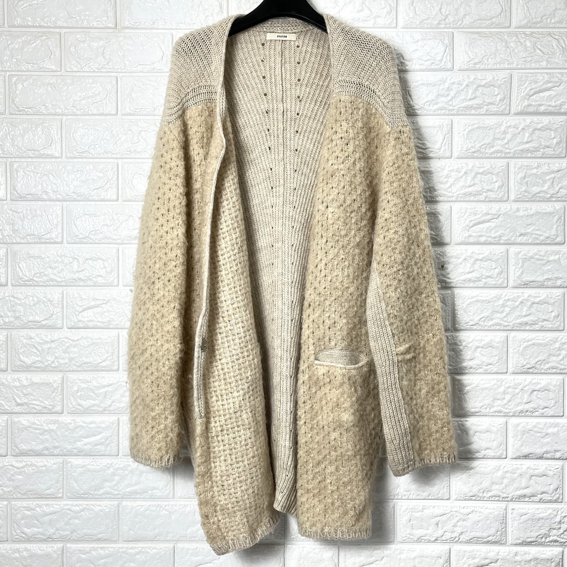 시스템 알파카 가디건 90 상품이미지4