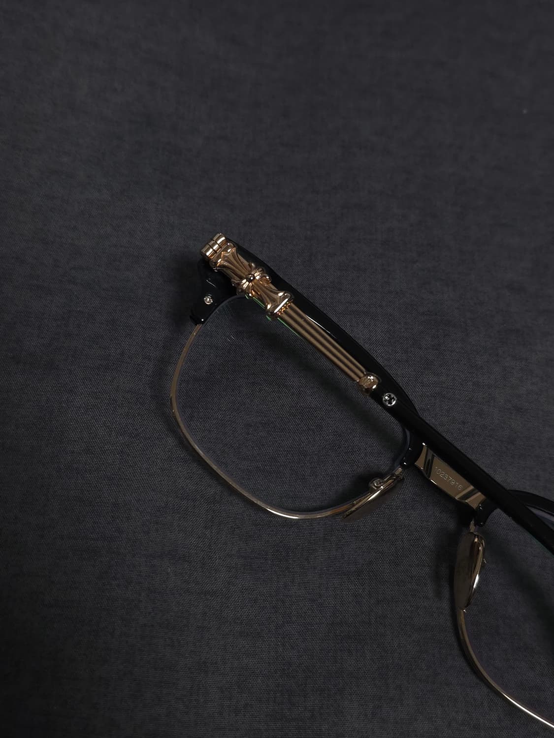 [OS] 크롬하츠 보넨노이슈어2 안경 골드 블랙 상품이미지6