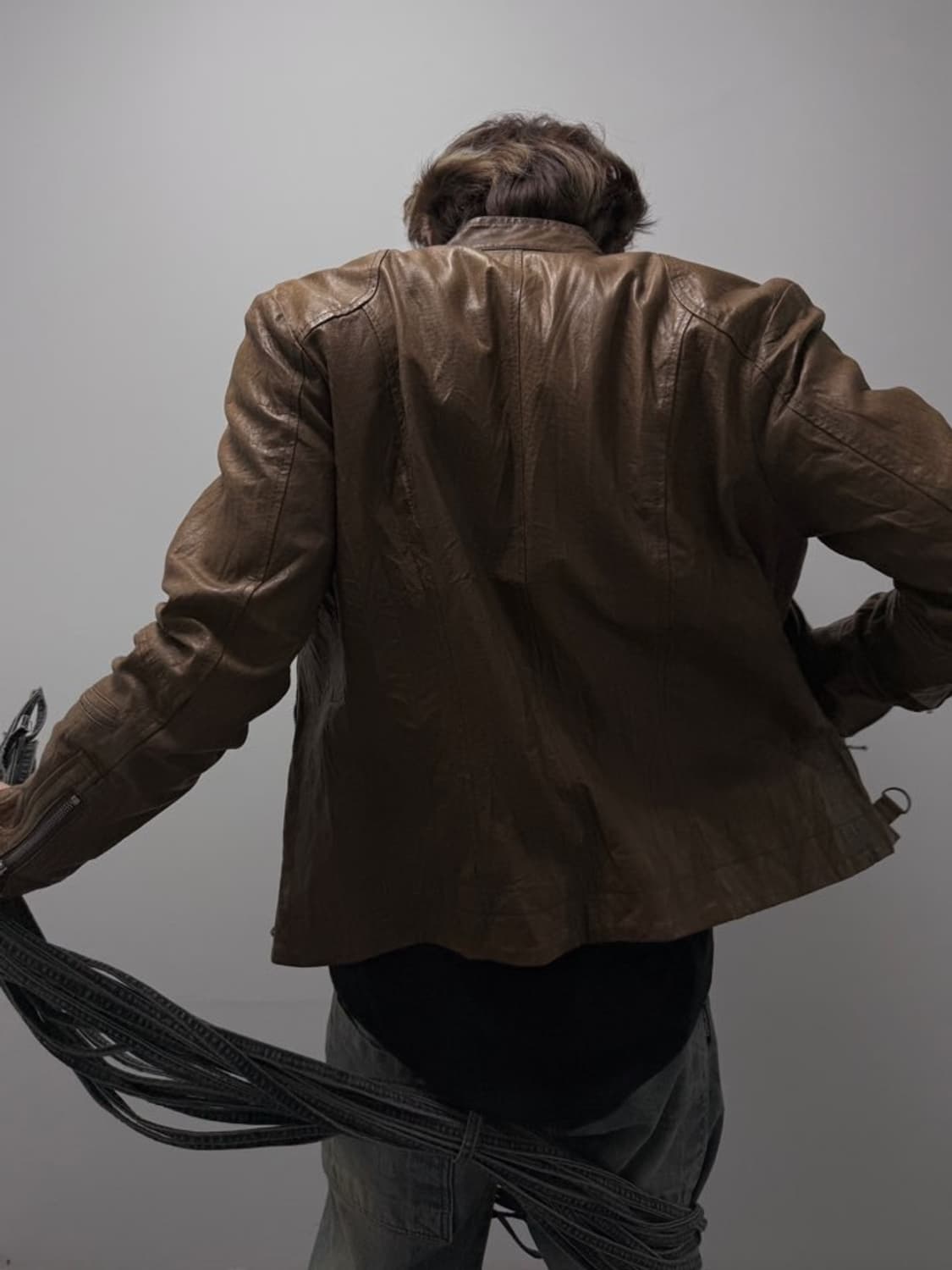 VTG PIG SKIN LEATHER JACKET 상품이미지1