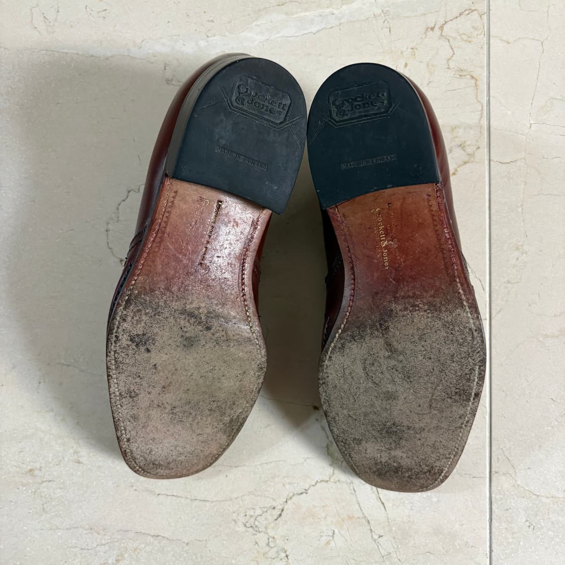 Crockett & Jones Leather Slip-on Shoes 상품이미지5