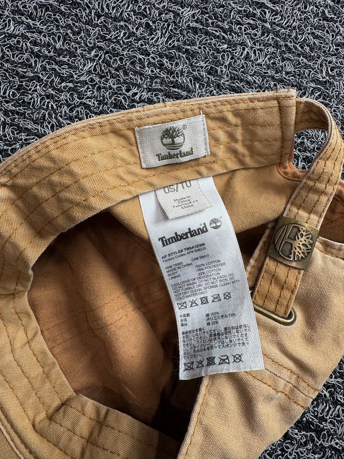 팀버랜드 사운드뷰 코튼 캔버스 볼캡 2611 상품이미지7