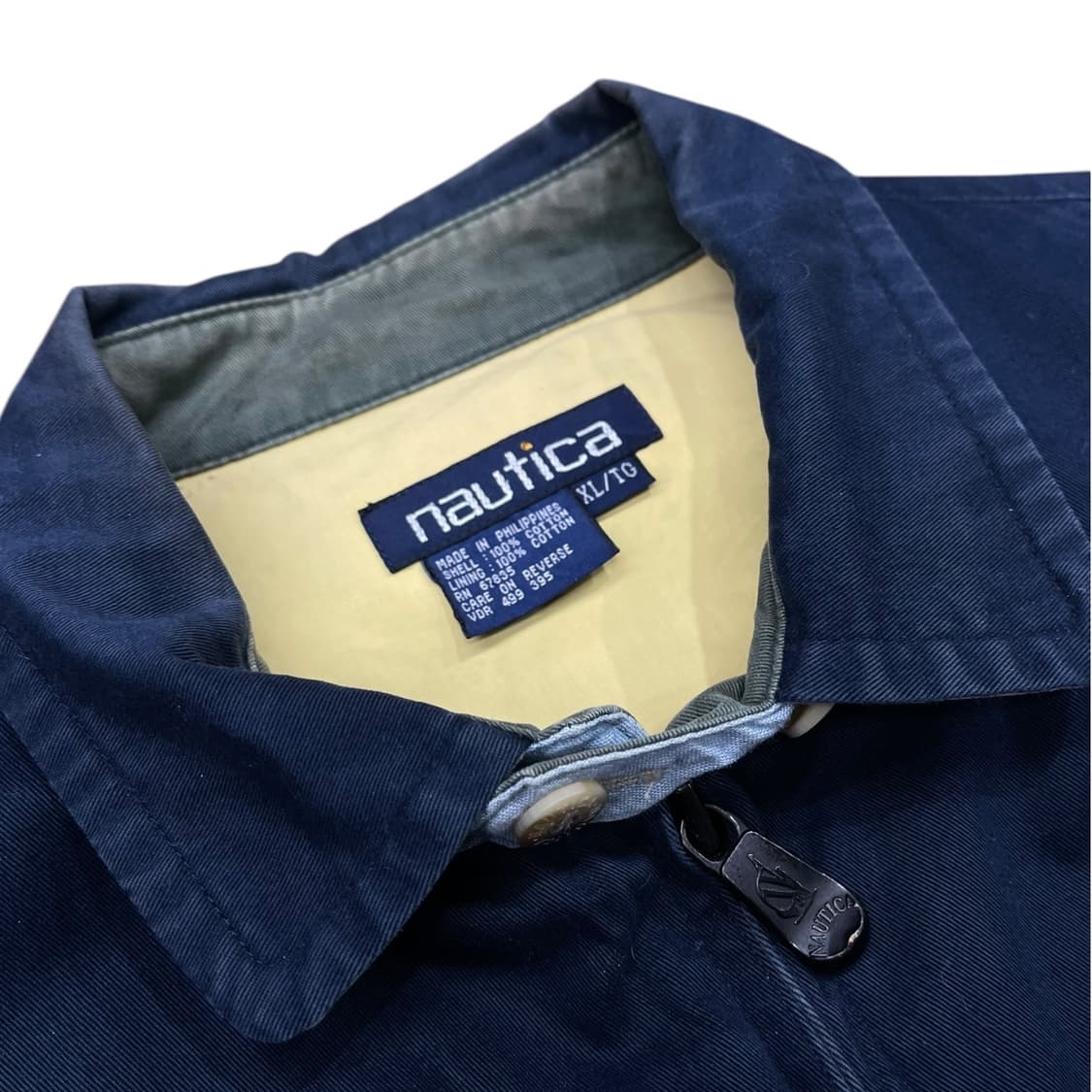 90s 노티카 세일링 블루종 자켓 상품이미지4