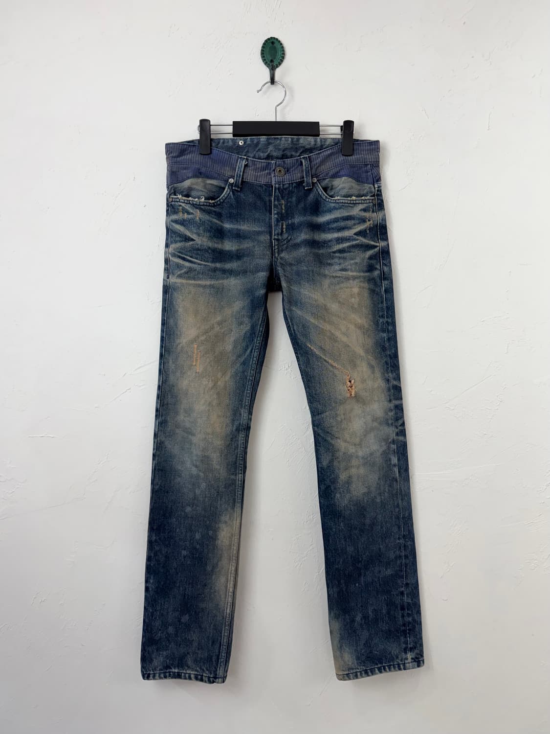 Cote mer 오일 워싱 진 상품이미지1