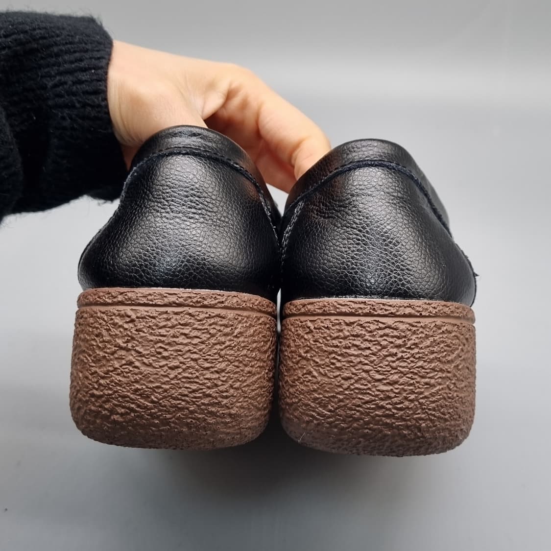 올리 소가죽 여성컴포트화 235 굽6 상품이미지4