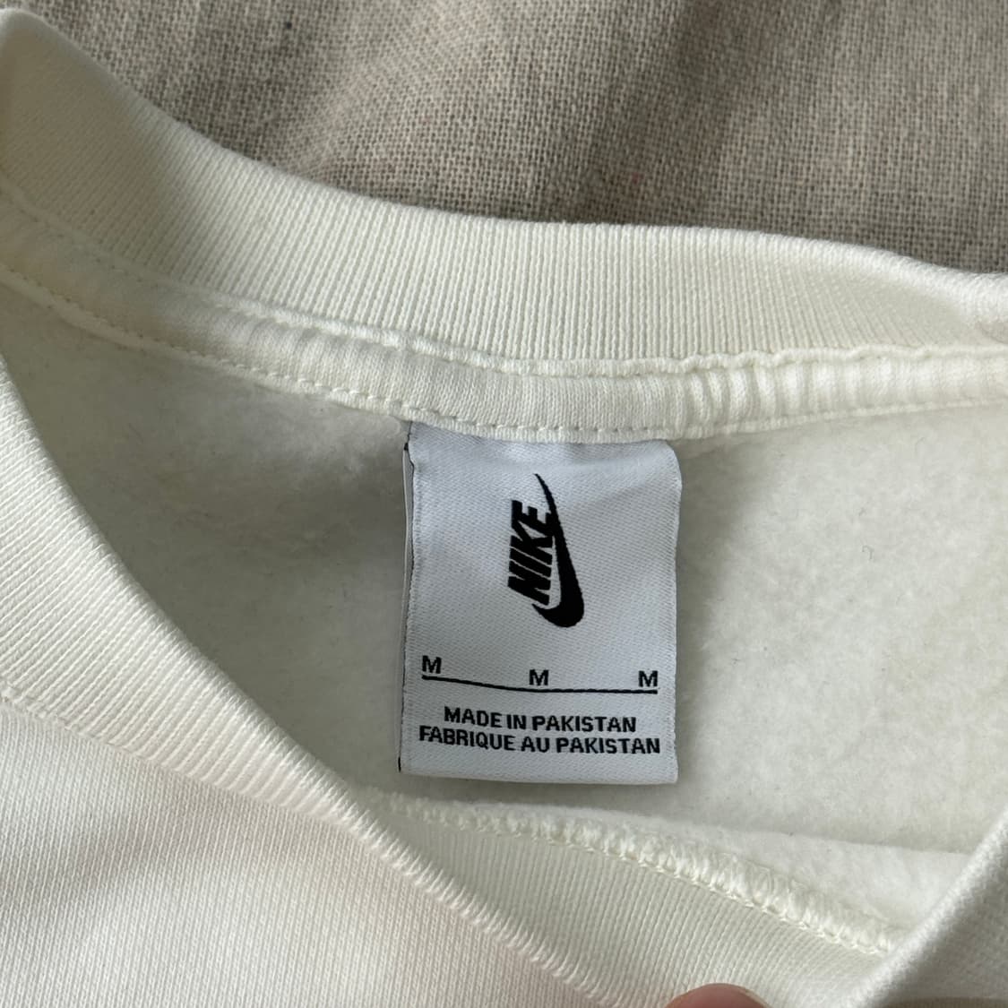 나이키 NRG 솔로스우시 화이트 스웻 맨투맨 M 상품이미지6