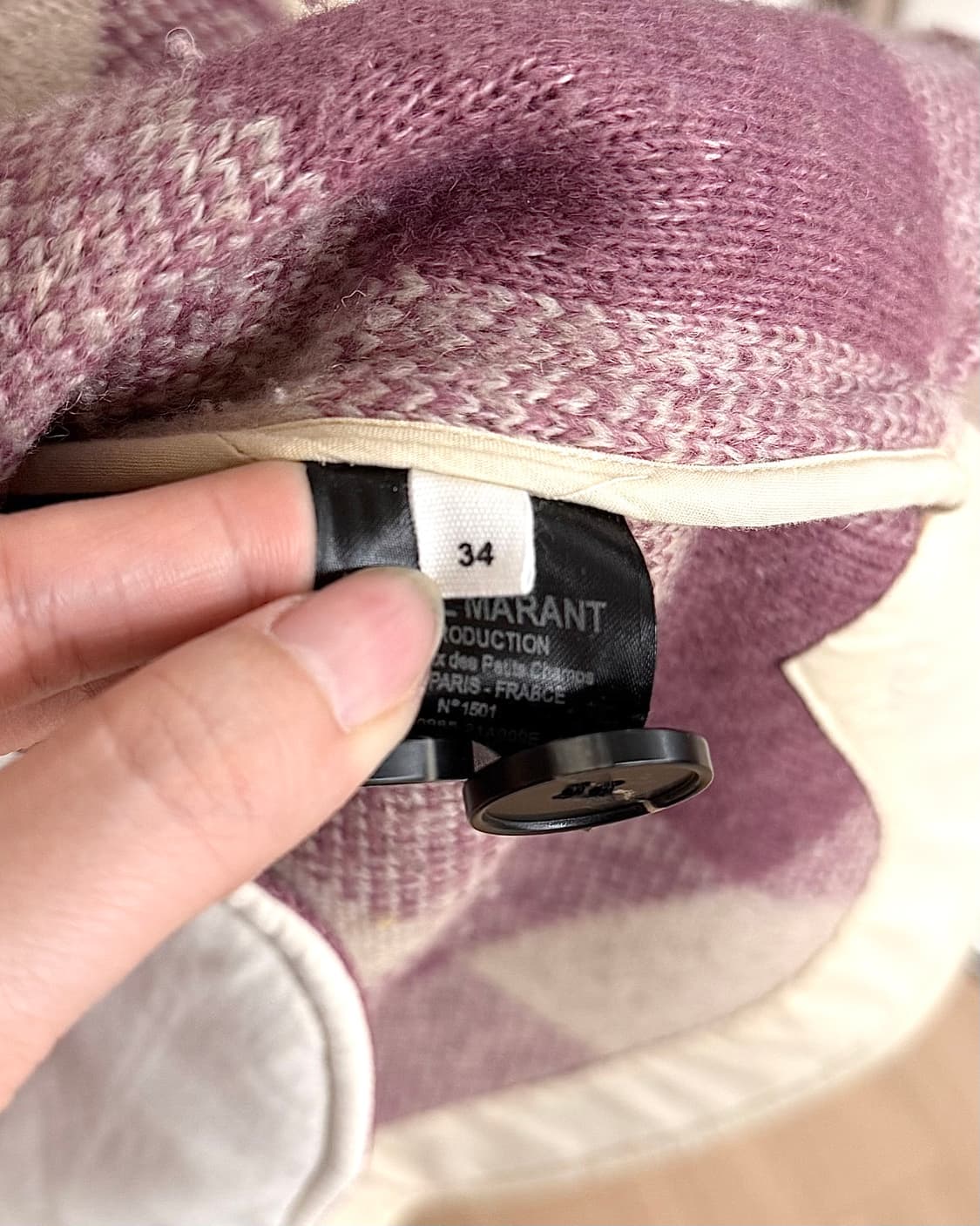 이자벨마랑 에뚜왈 로즈우드 하벨리 코트 상품이미지9