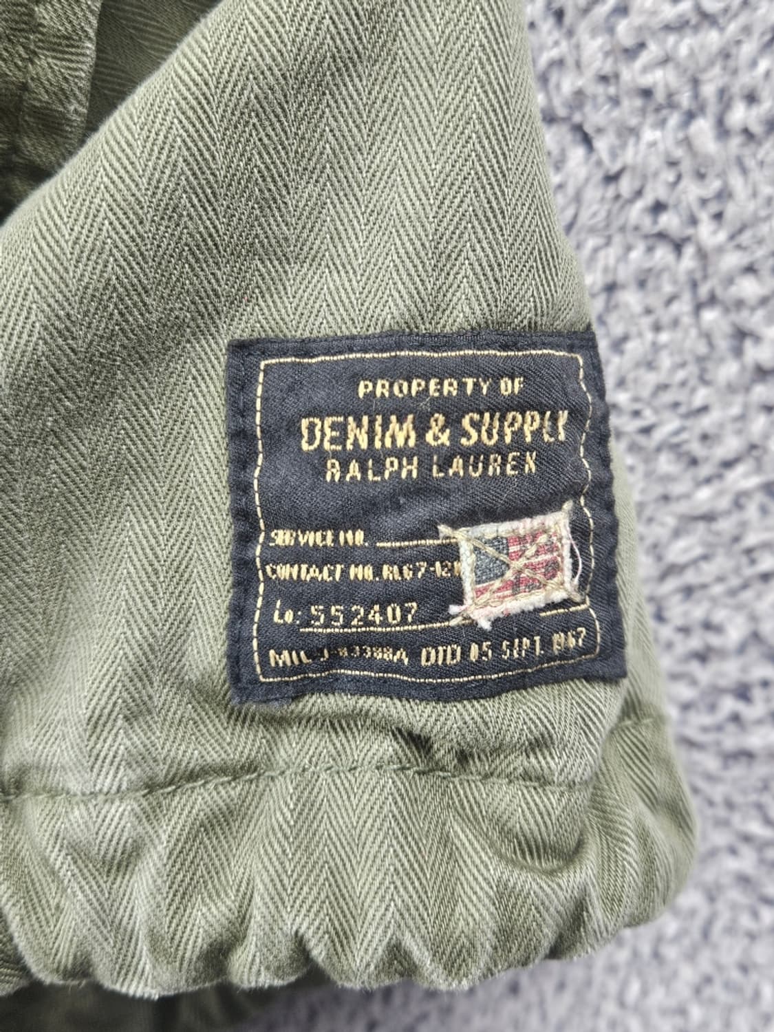 데님앤서플라이 랄프로렌 인디언 M65 필드 자켓 ( S ) / 11428 상품이미지6