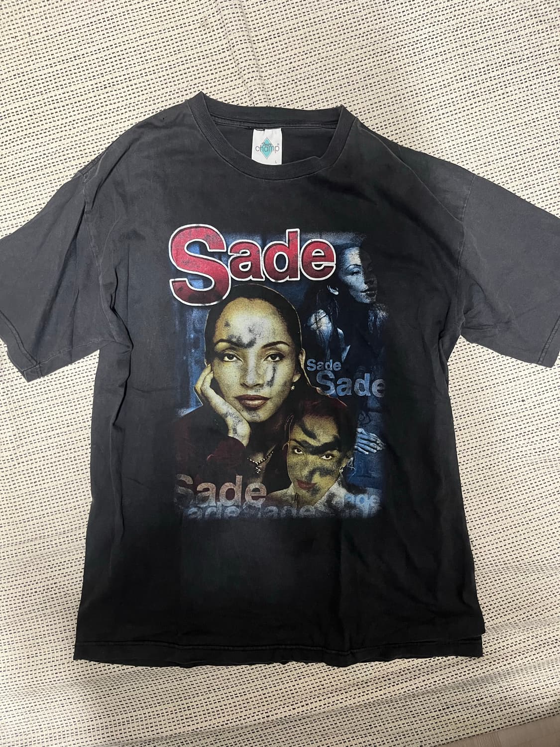 빈티지 sade 샤데이 lovers rock 2001투어 밴드티 상품이미지1