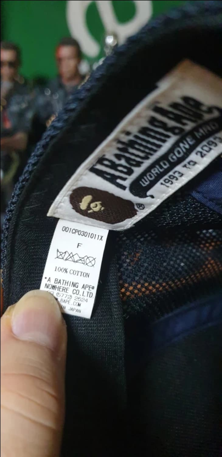 █급하게!!싸게 내보냅니다█ Bape 베이프 볼캡 트러커 모자 판매 상품이미지4