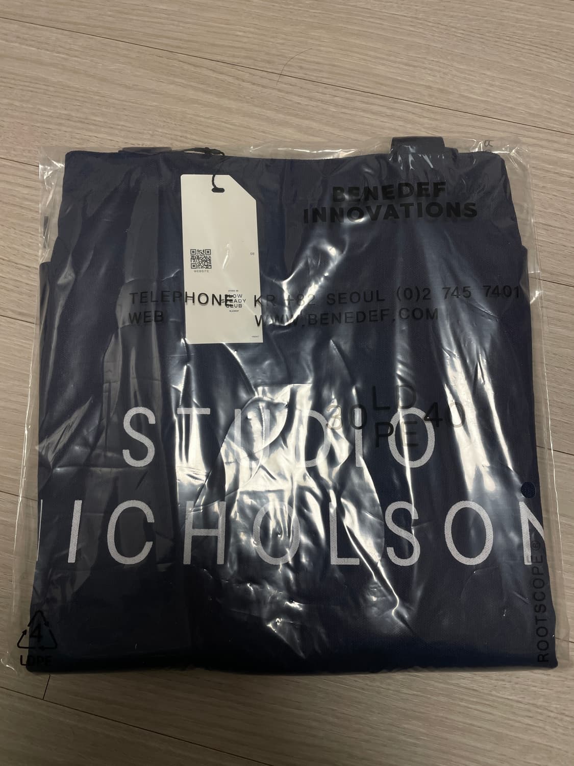 스튜디오 니콜슨 토트백 라지 새상품 상품이미지3