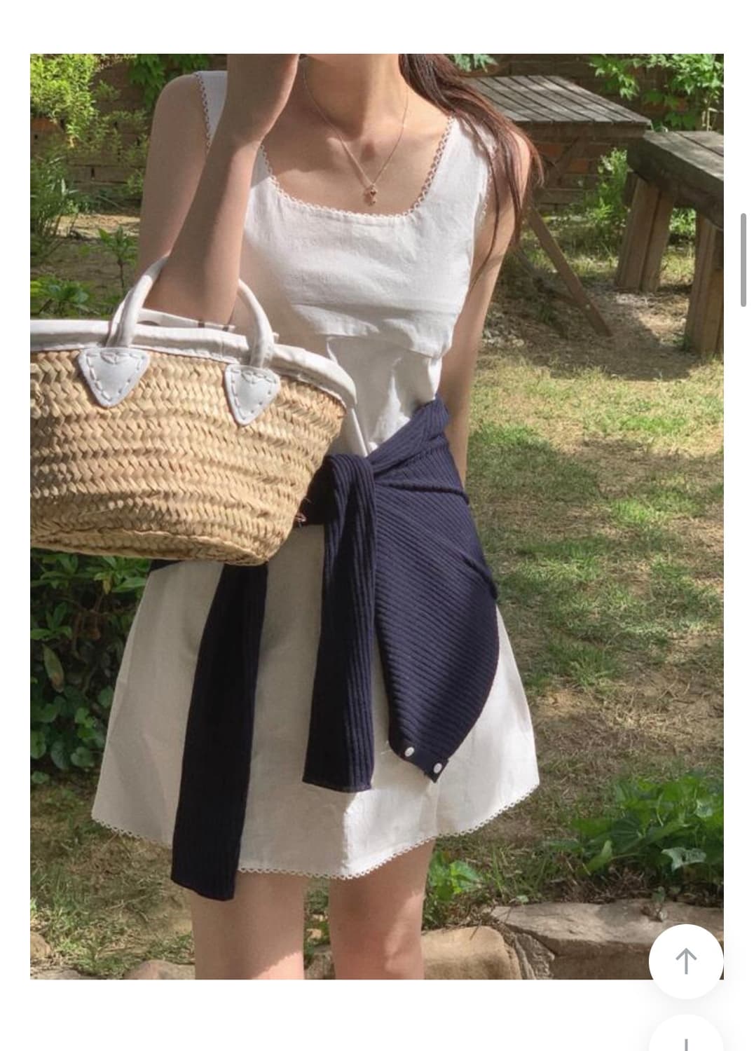 피터앤웬디 골지 가디건 (네이비) 상품이미지3