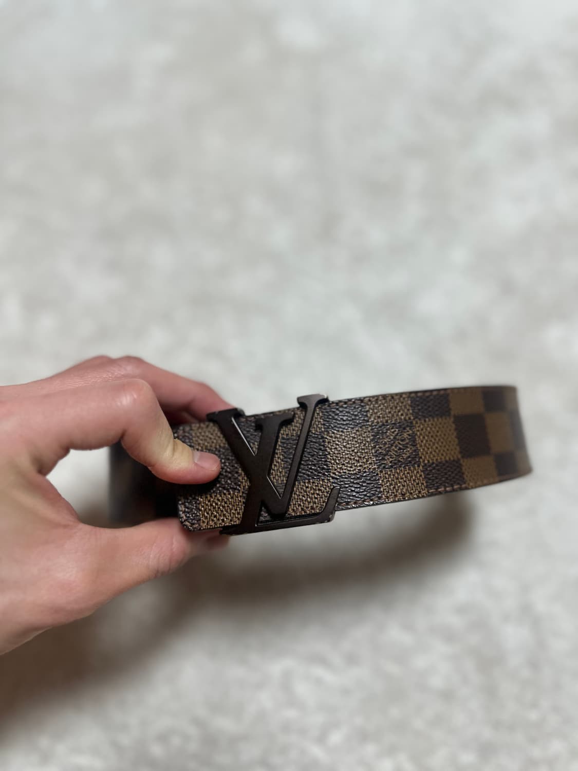 정품) 루이비통 다미에 벨트 상품이미지1