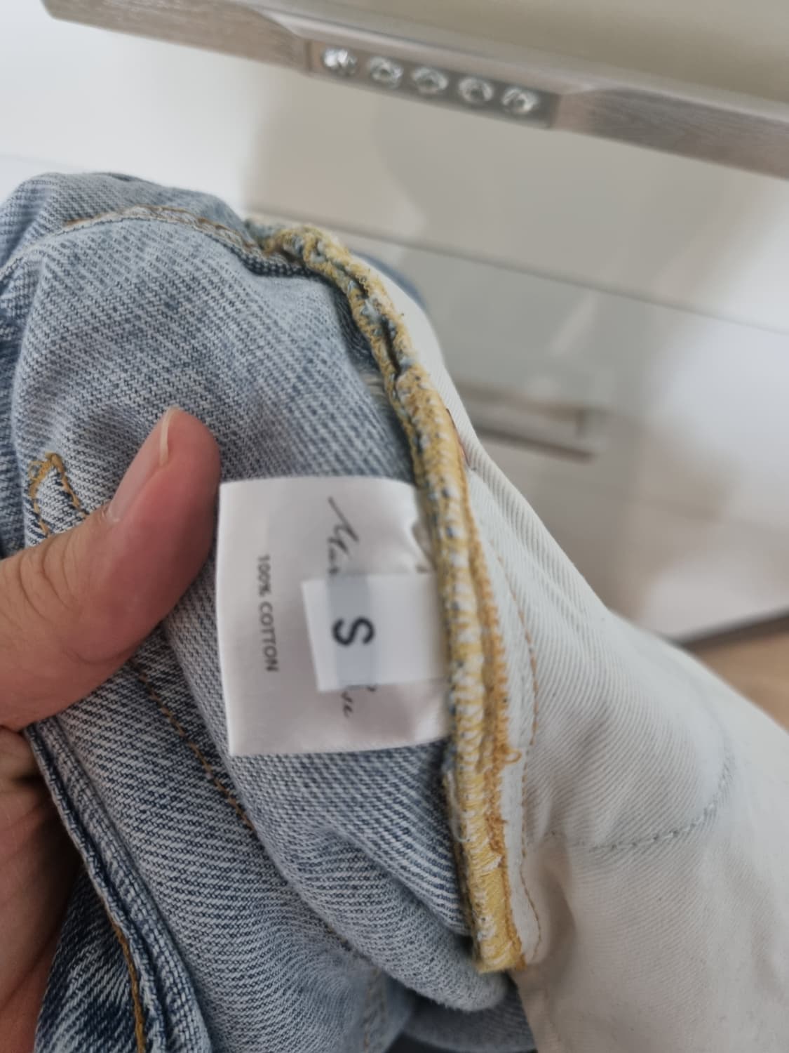 [S(30)] 19ss 마틴로즈 스프레이 데님 진 상품이미지5