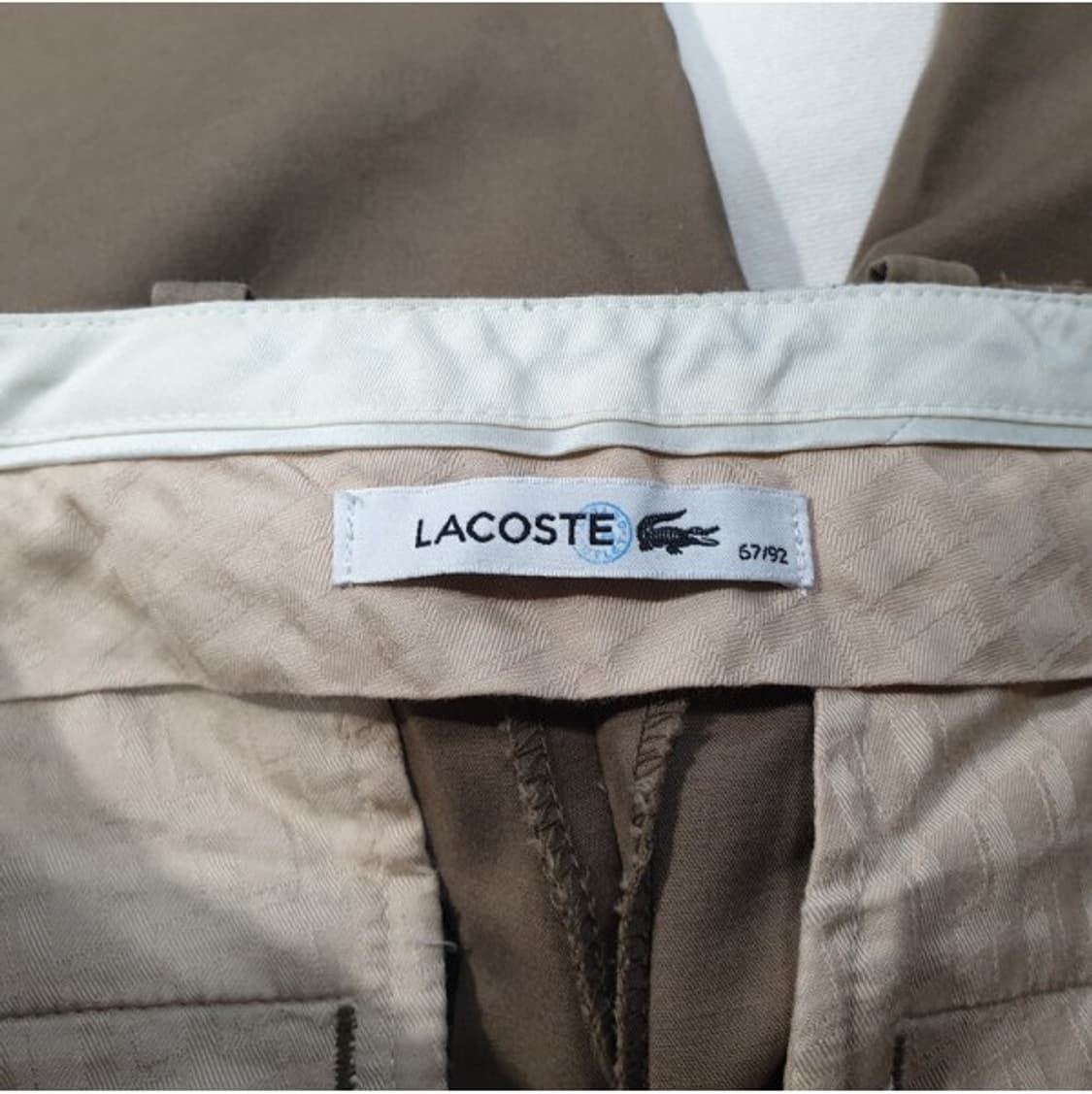 라코스테 슬림핏 코튼팬츠 면바지 25 상품이미지4
