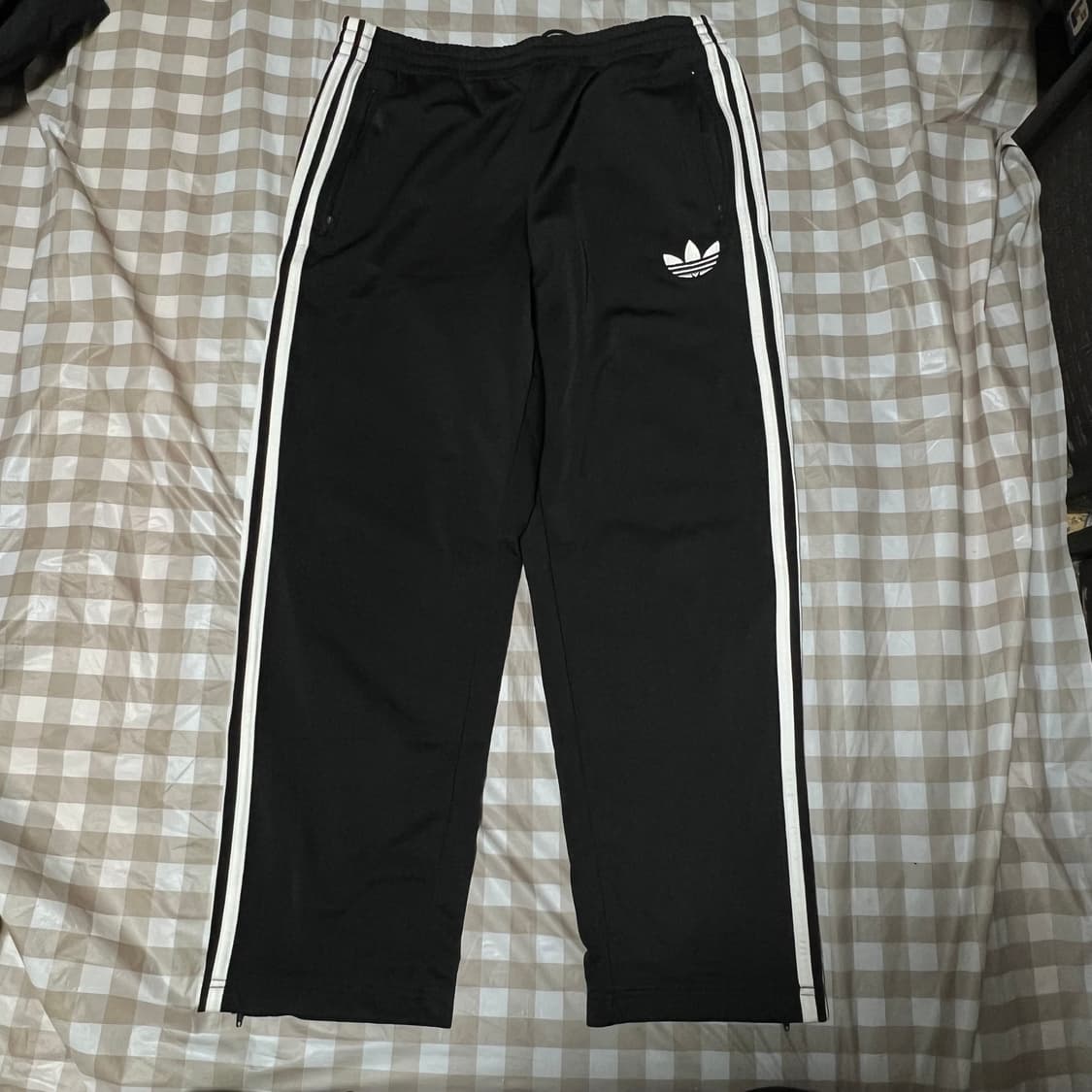 아디다스 파이어버드 트랙팬츠 블랙 105 삼선 트랙탑 트레이닝복 Y2K 상품이미지1