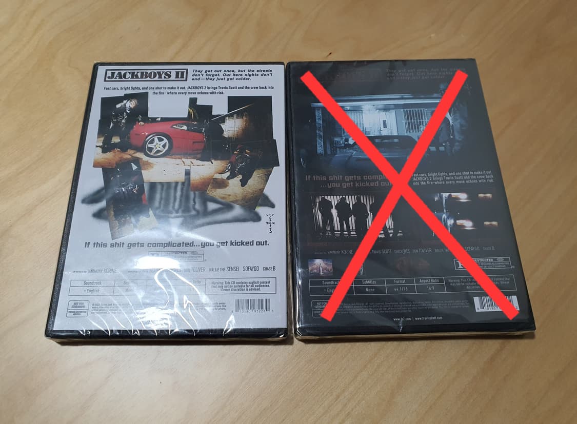 트래비스 스캇 잭보이즈2 cd jackboys2 캑터스 잭 상품이미지3