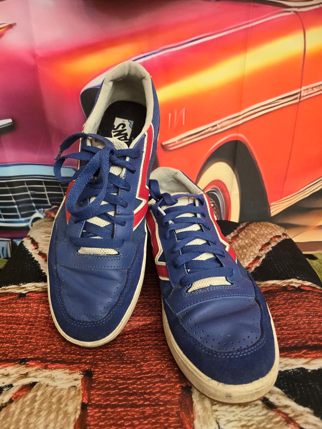 반스 로우랜드 CC '레트로 스포츠  네이비 레드' 스니커즈 상품이미지2