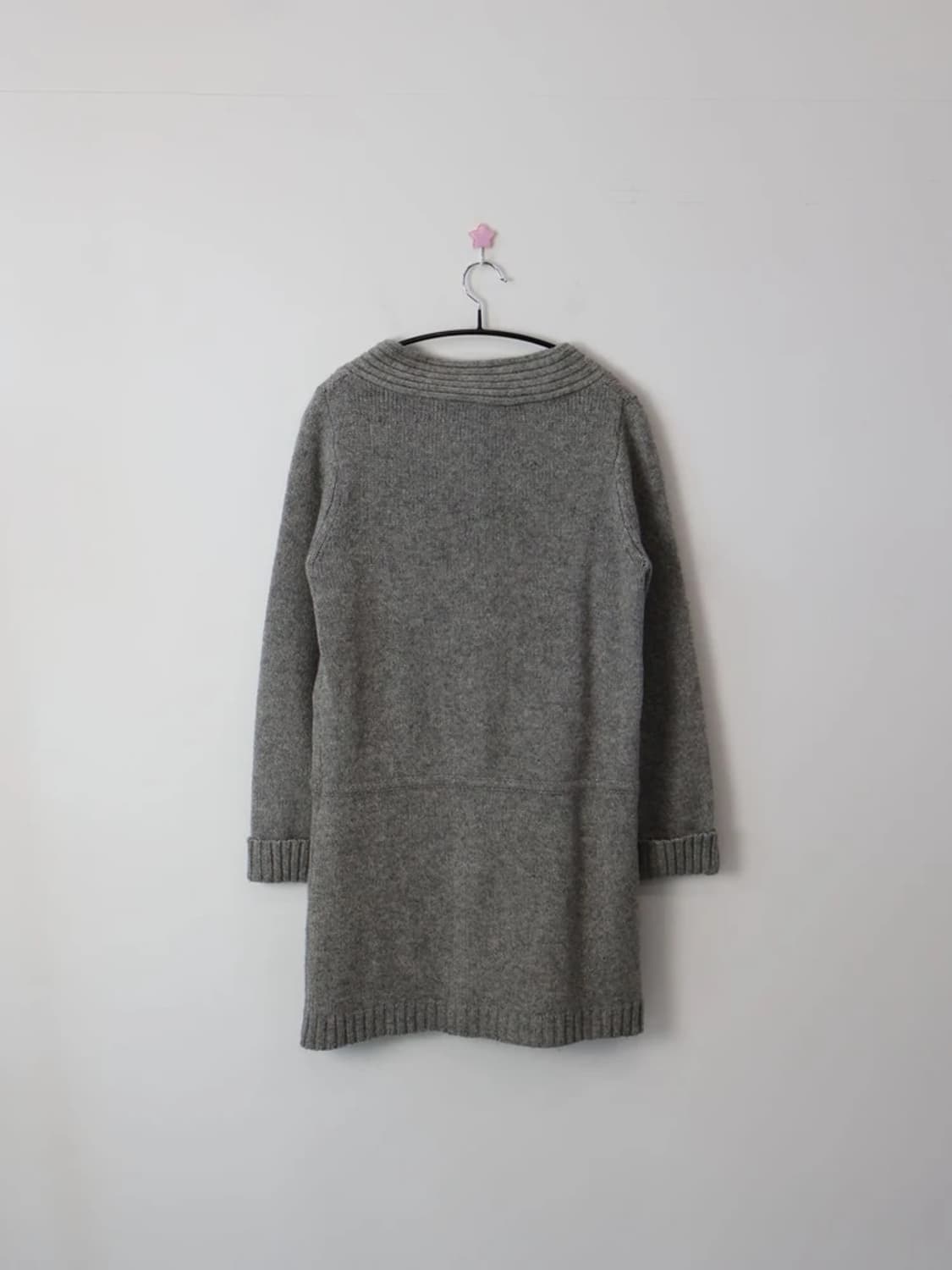 MACPHEE Wool Knit Cardigan Coat 상품이미지4