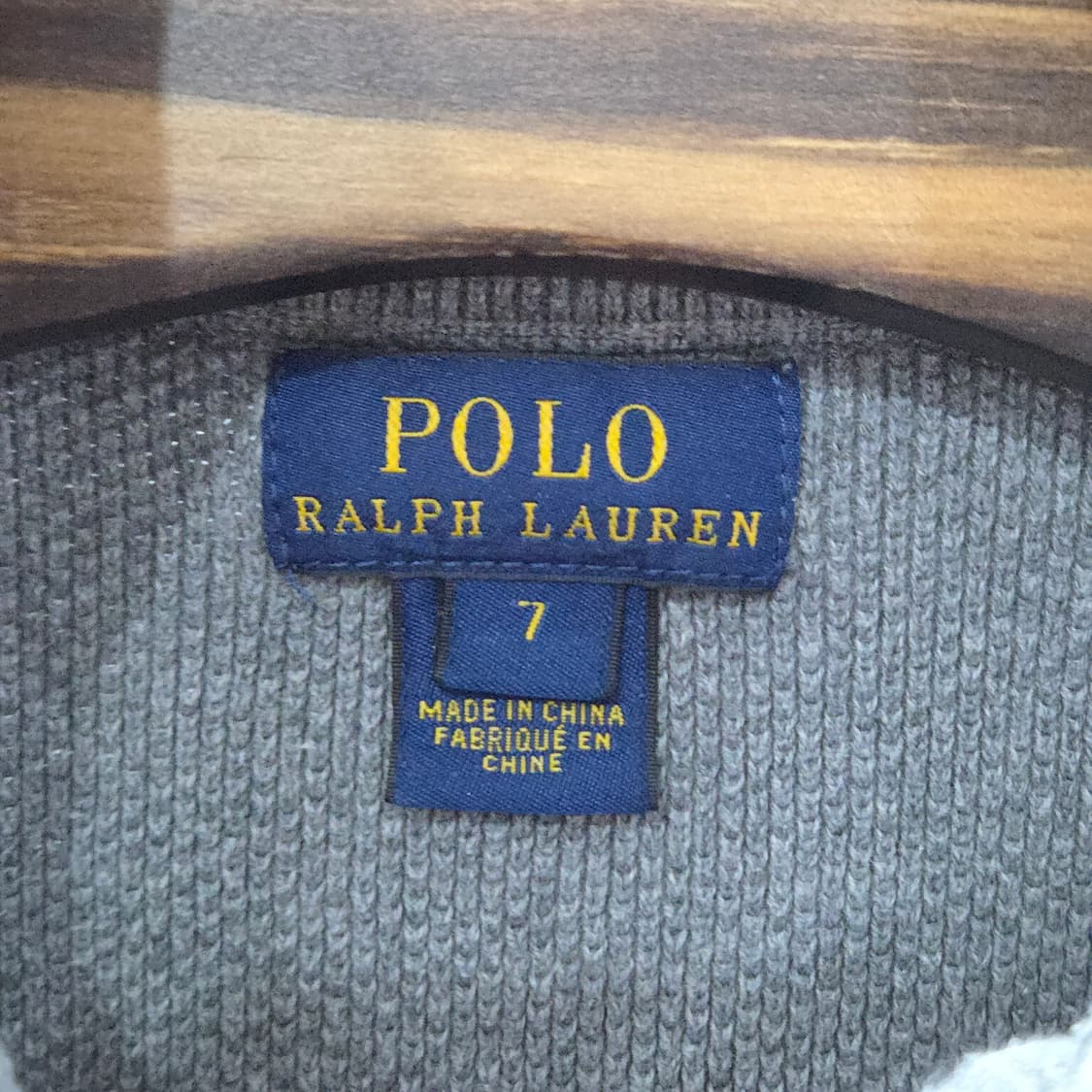폴로랄프로렌 키즈 풀오버 하프집업 니트 7 상품이미지3