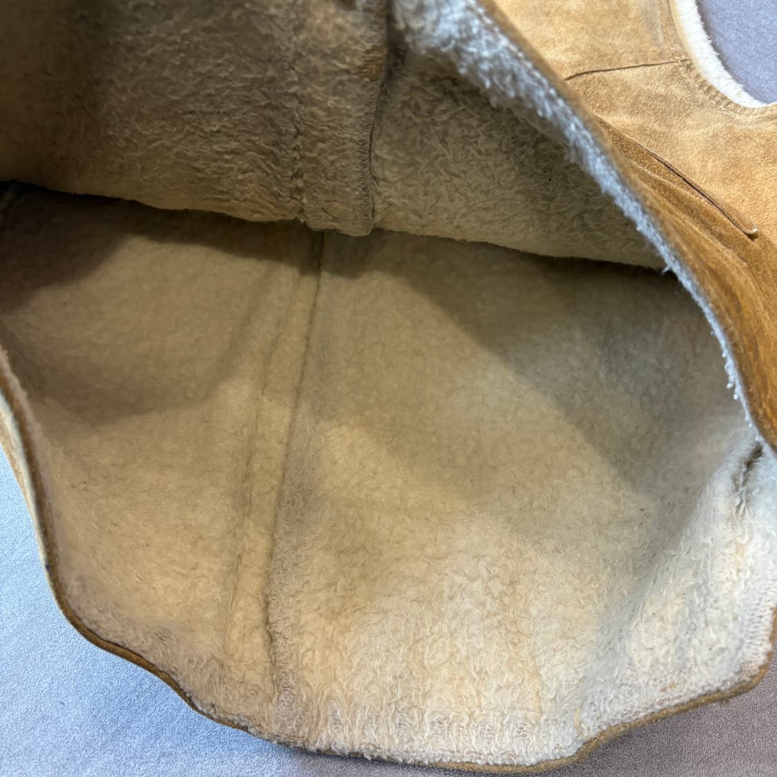 50-60년대 생산 빈티지 스웨이드 조끼 자켓 상품이미지7