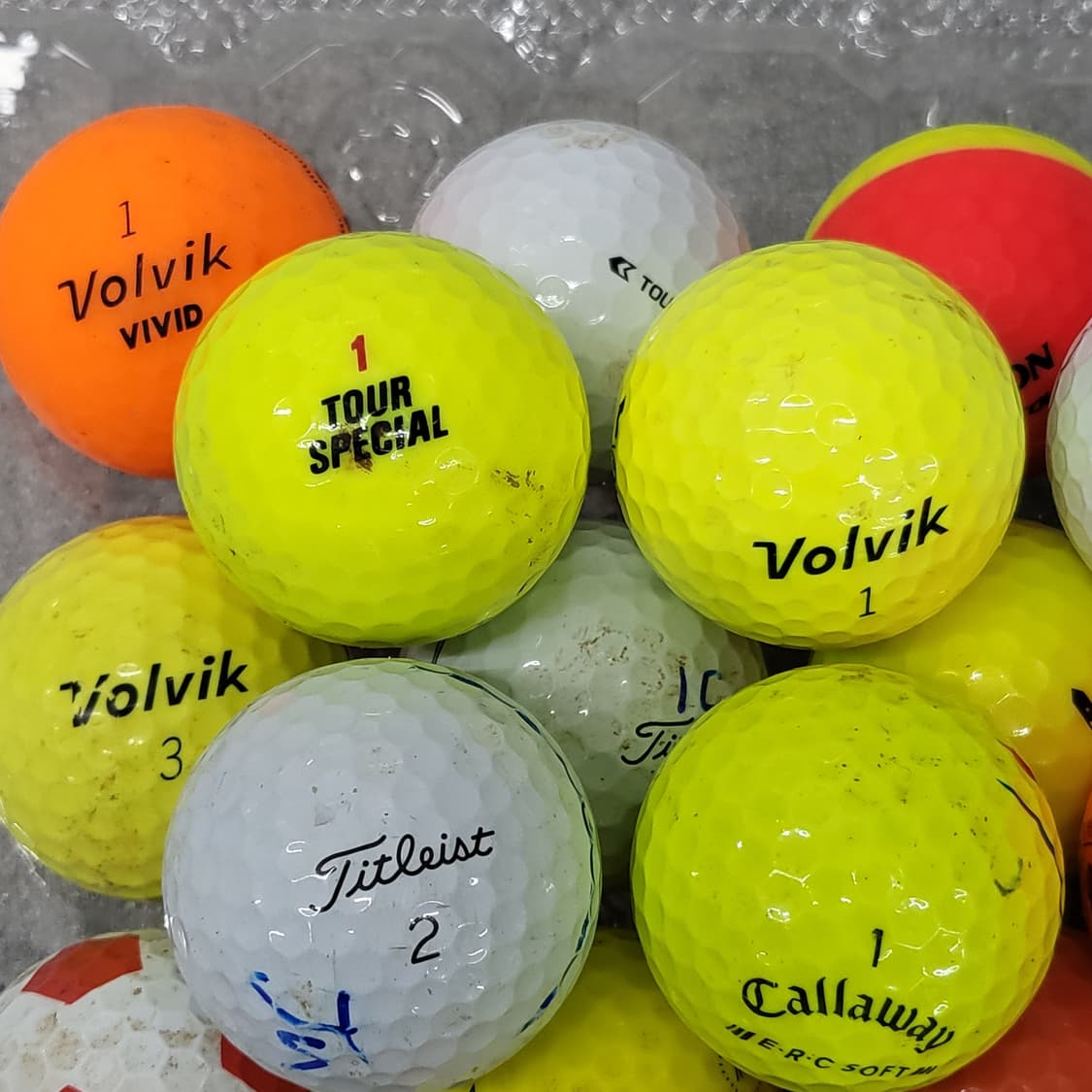 다양한 브랜드의 골프공 로스트볼 30개 일괄 상품이미지4