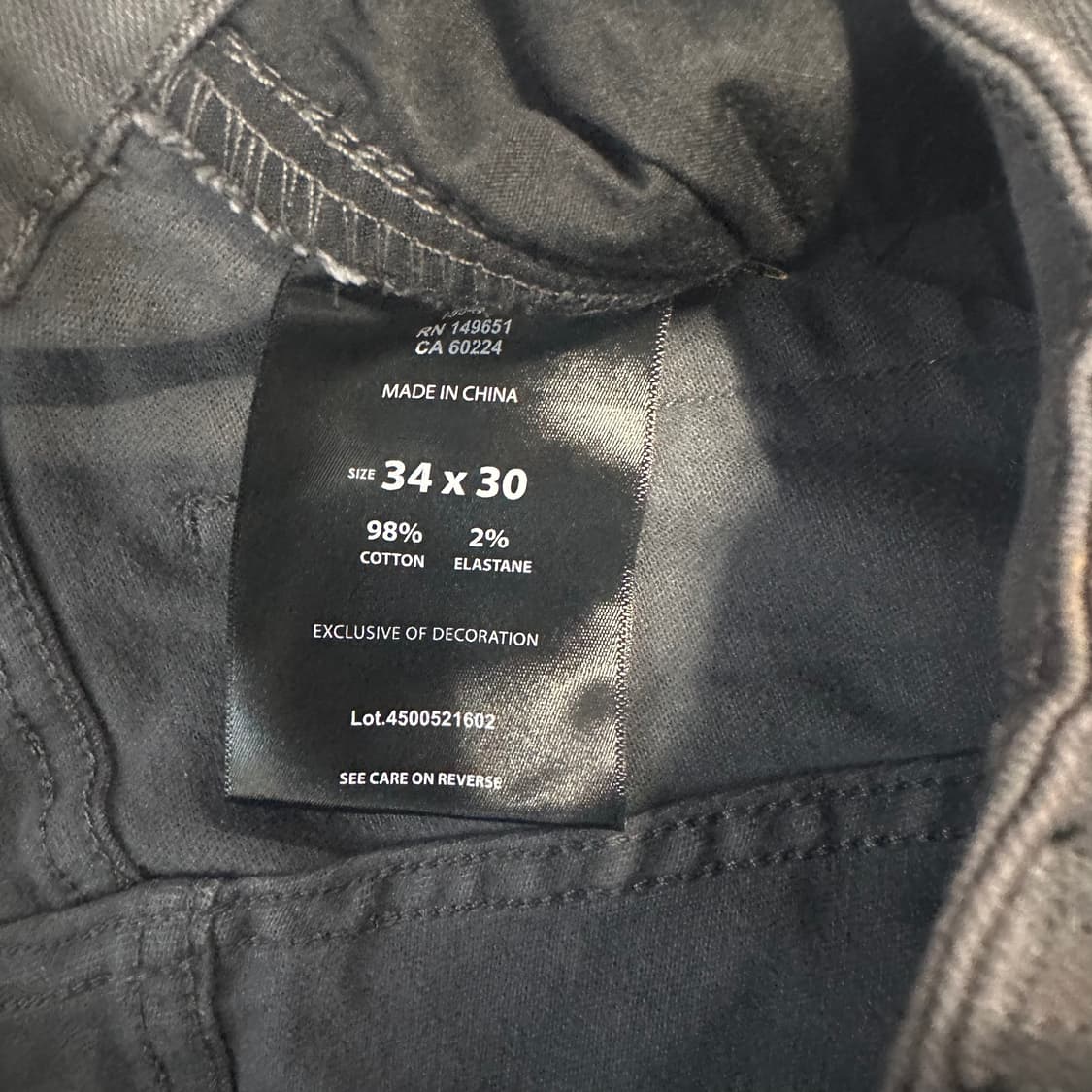 캣 블랙 워크팬츠 상품이미지4