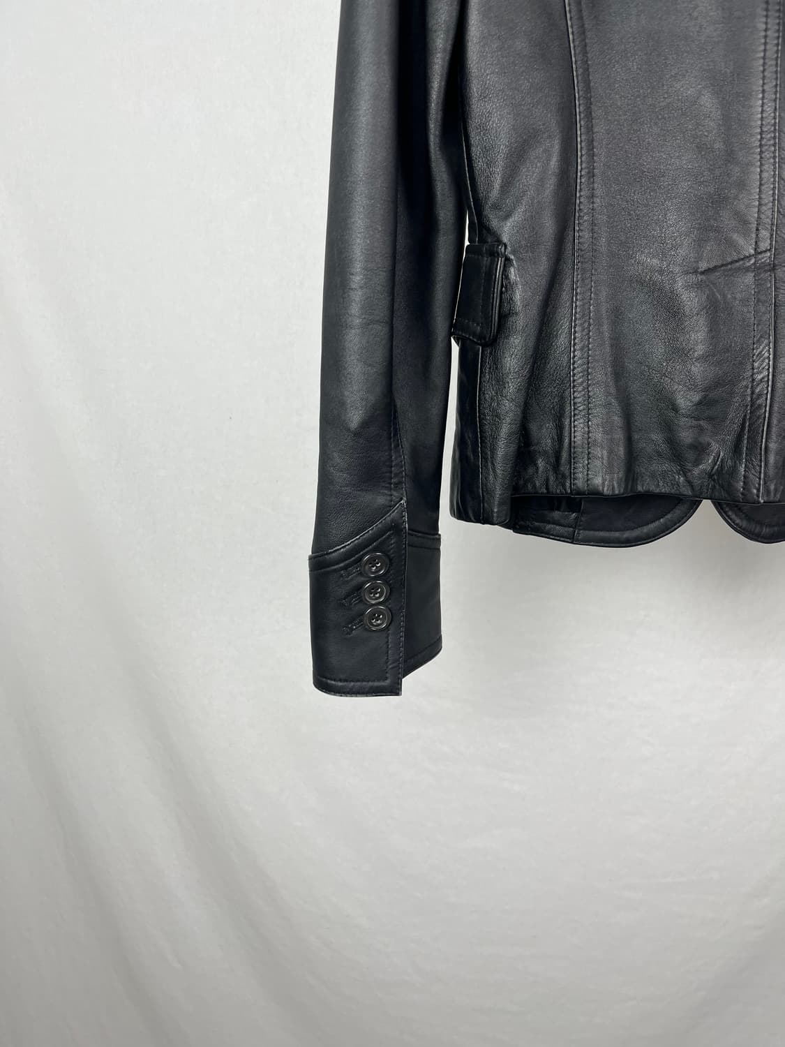 Vintage 램스킨 웨스턴 레더 블레이저 상품이미지4