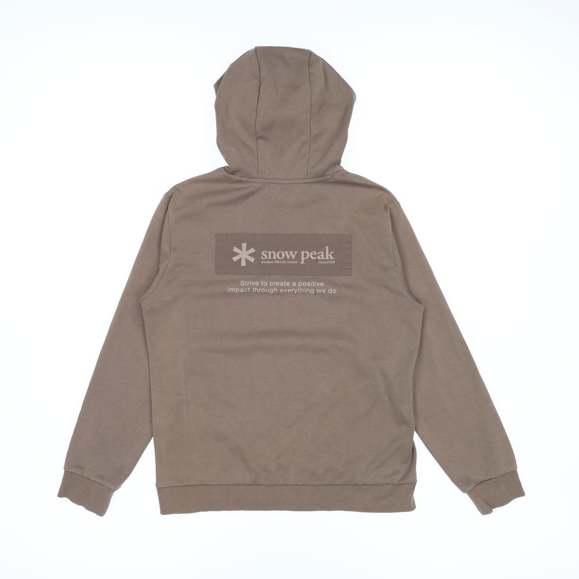 100 스노우피크 남성 후드 티셔츠 N7582 상품이미지2