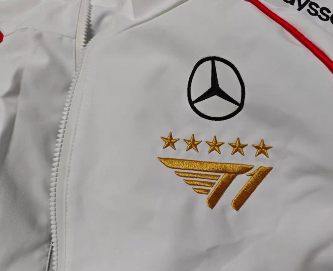 티원 2024 유니폼 월즈 자켓 화이트페이커 마킹 상품이미지4