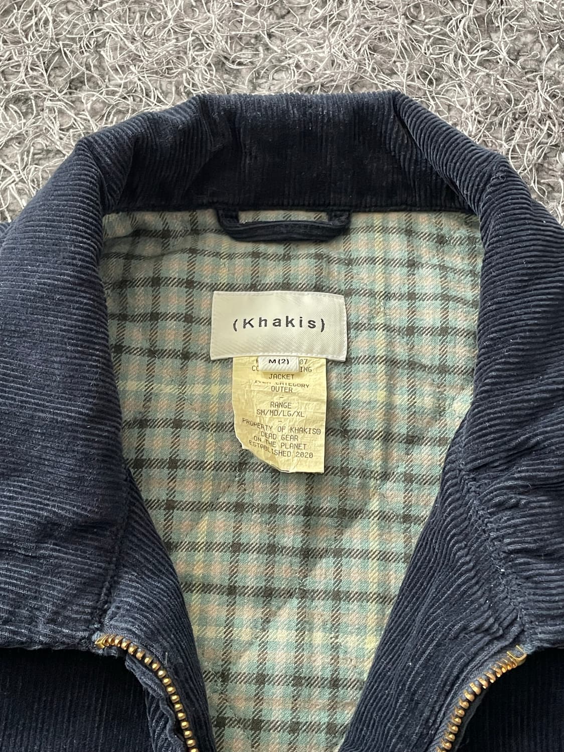 Khakis Corduroy Swing Jacket  상품이미지2