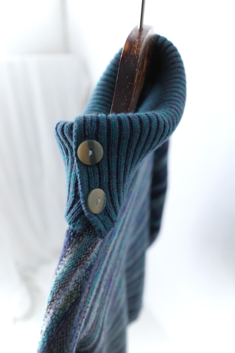 stripe button knit 상품이미지2